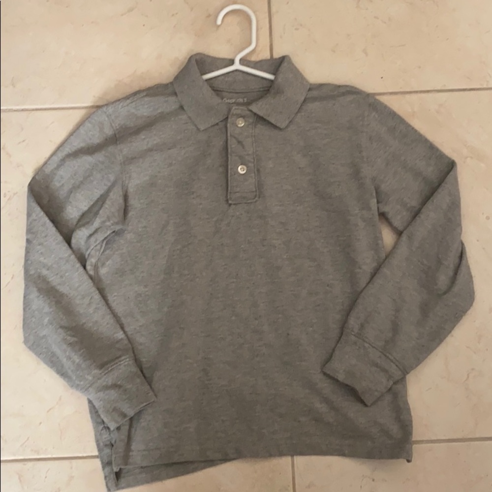 Boys long sleeve polo shirt